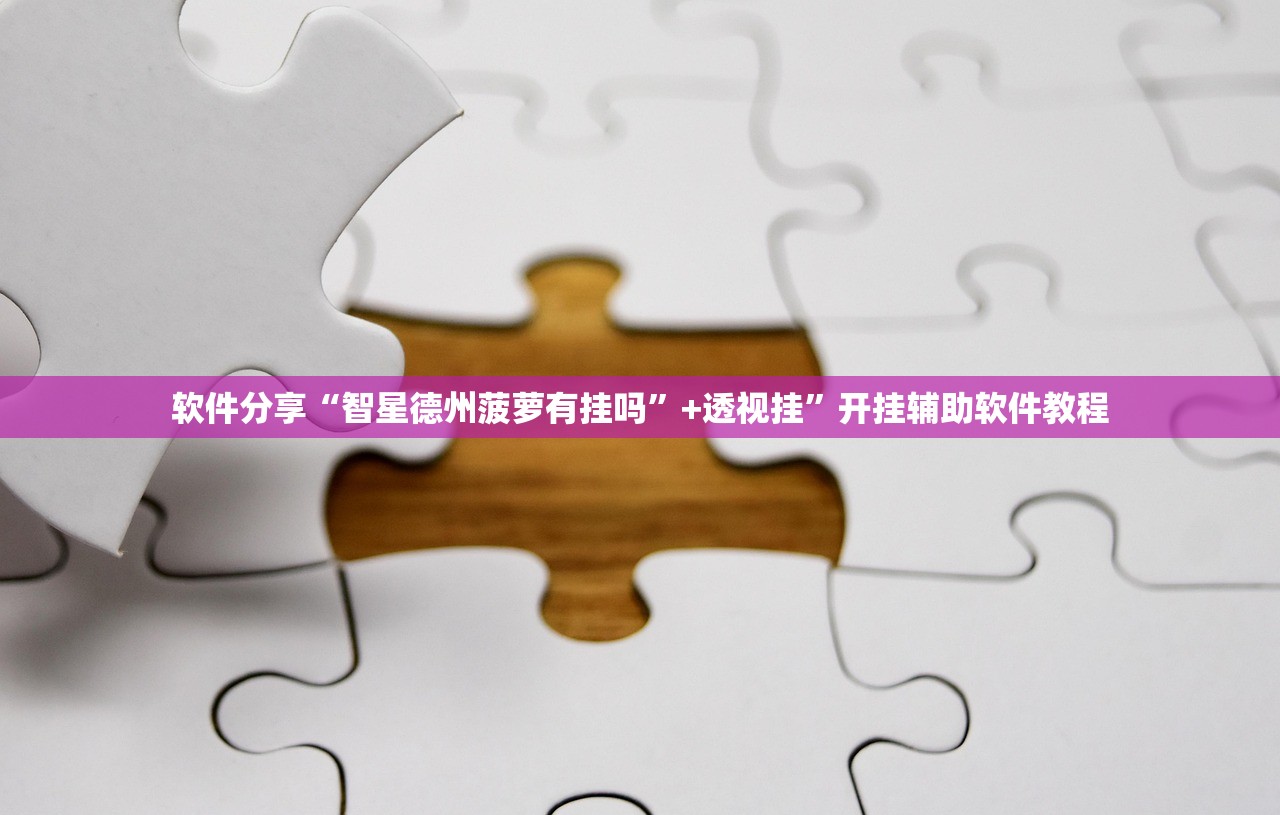 软件分享“智星德州菠萝有挂吗”+透视挂”开挂辅助软件教程