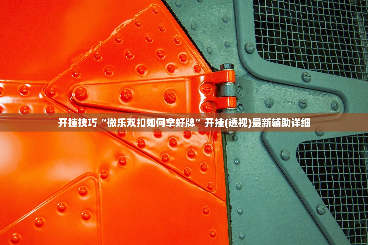 开挂技巧“微乐双扣如何拿好牌	”开挂(透视)最新辅助详细