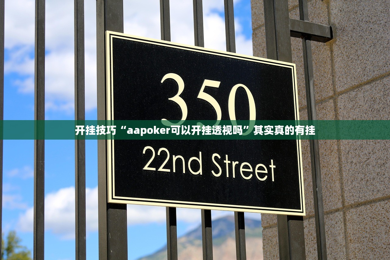 开挂技巧“aapoker可以开挂透视吗”其实真的有挂
