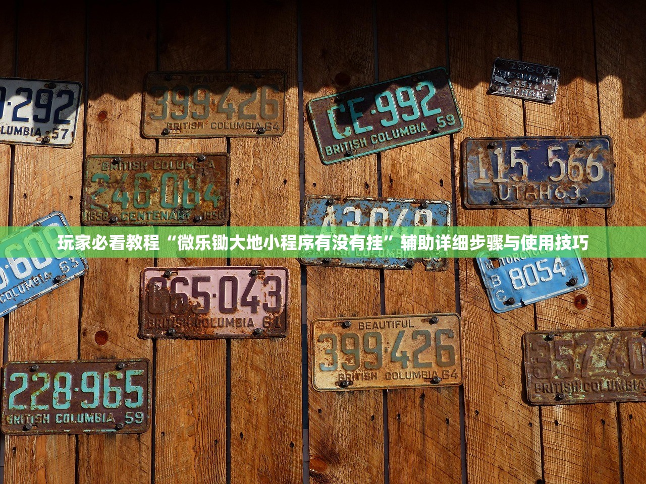 玩家必看教程“微乐锄大地小程序有没有挂”辅助详细步骤与使用技巧
