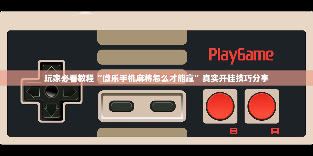 玩家必看教程“微乐手机麻将怎么才能赢”真实开挂技巧分享