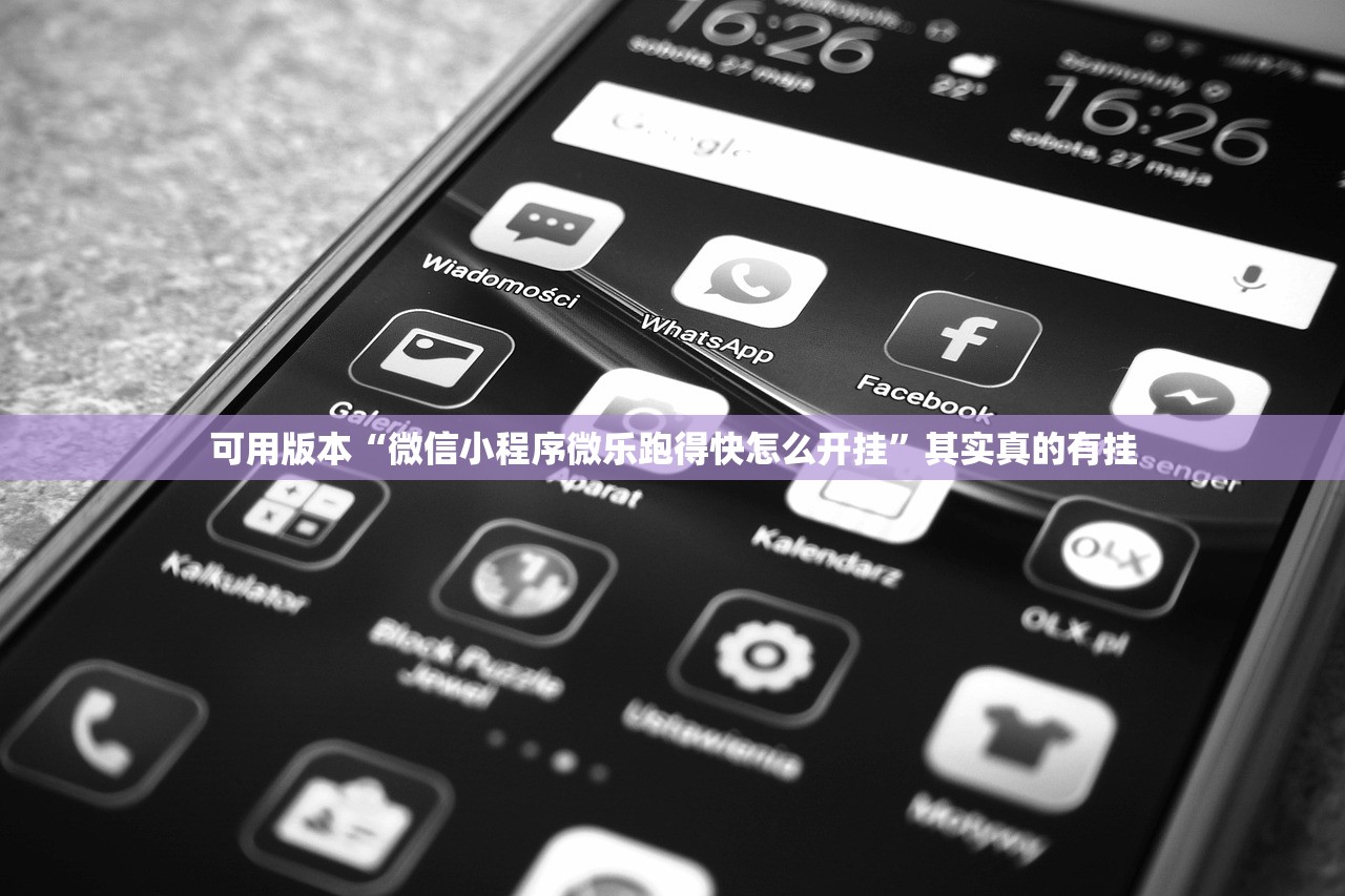 可用版本“微信小程序微乐跑得快怎么开挂	”其实真的有挂